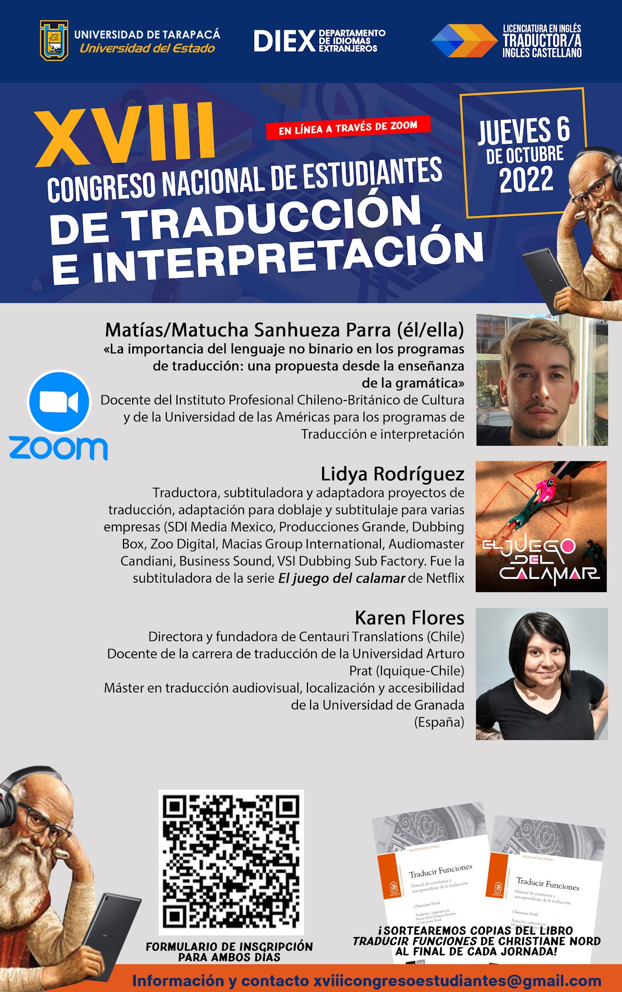Participamos en el XVII Congreso Nacional de Estudiantes de Traducción e Interpretación de Chile